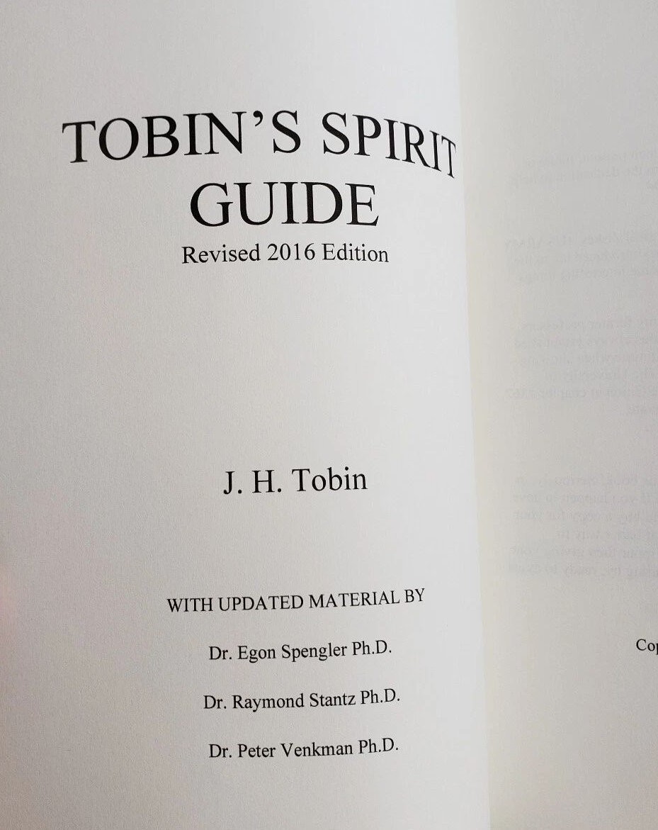 Tobin&rsquo;s Spirit Guide: Revised 2016 Edition By J.H. Tobin – Ghostbusters