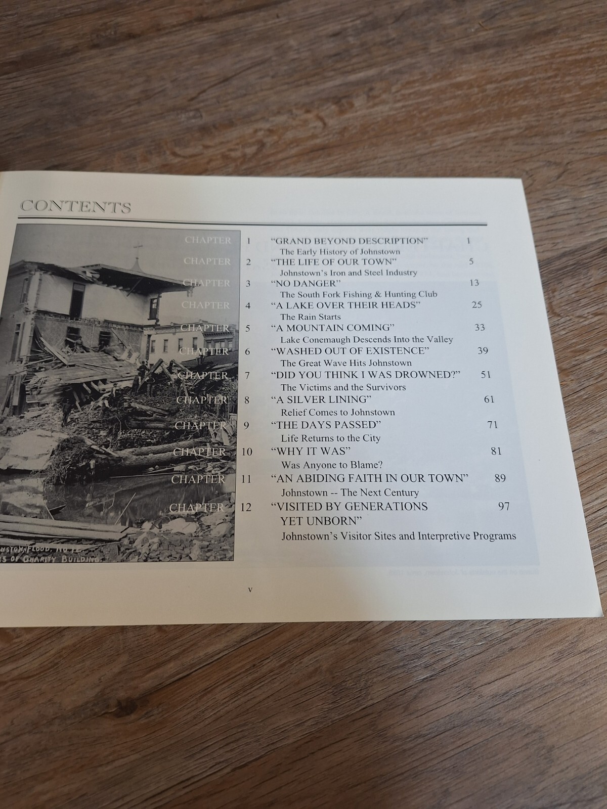 The Great Flood Johnstown Pennsylvania 1889 Anwei Law Softcover Book 106 Pages