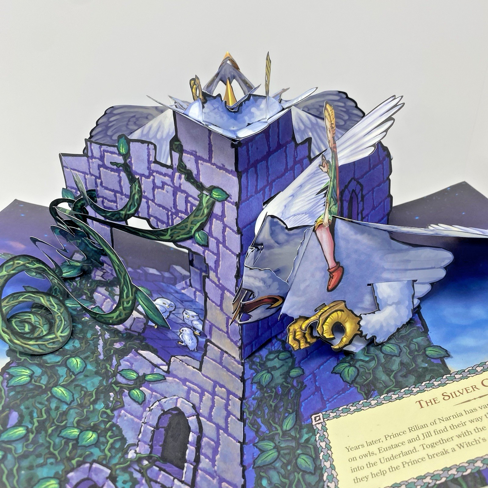 Chronicles of Narnia, Robert Sabuda STUNNING Art Pop-up Children’s Book CS Lewis