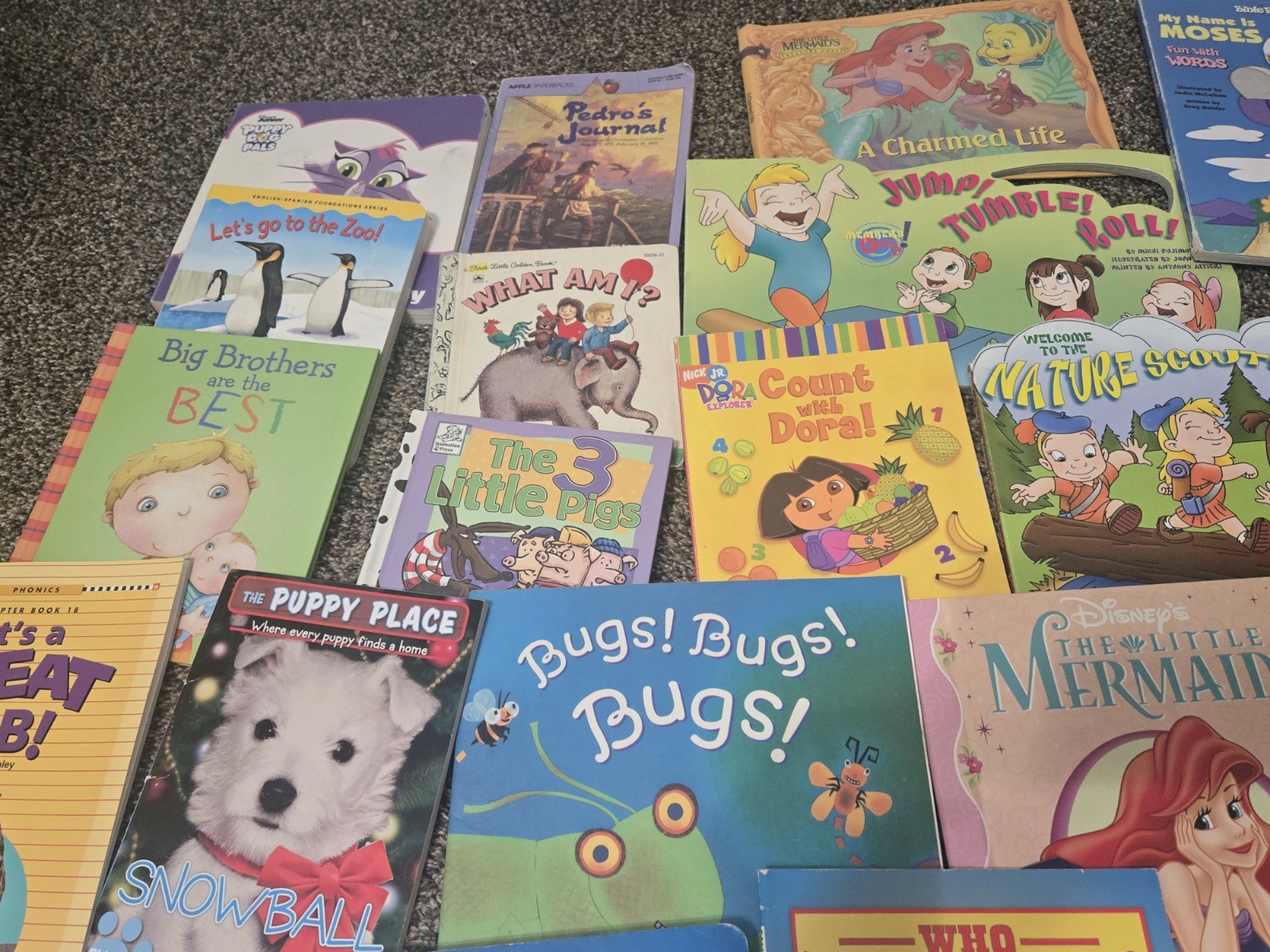 Random Lot of 35 – Books for Children&rsquo;s/ Kids/ Toddler Babies/Preschool/Daycare