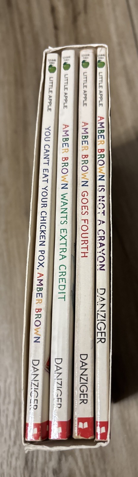 Amber Brown Box Set – 4 Books – Scholastic – Paperback – Paula Danziger