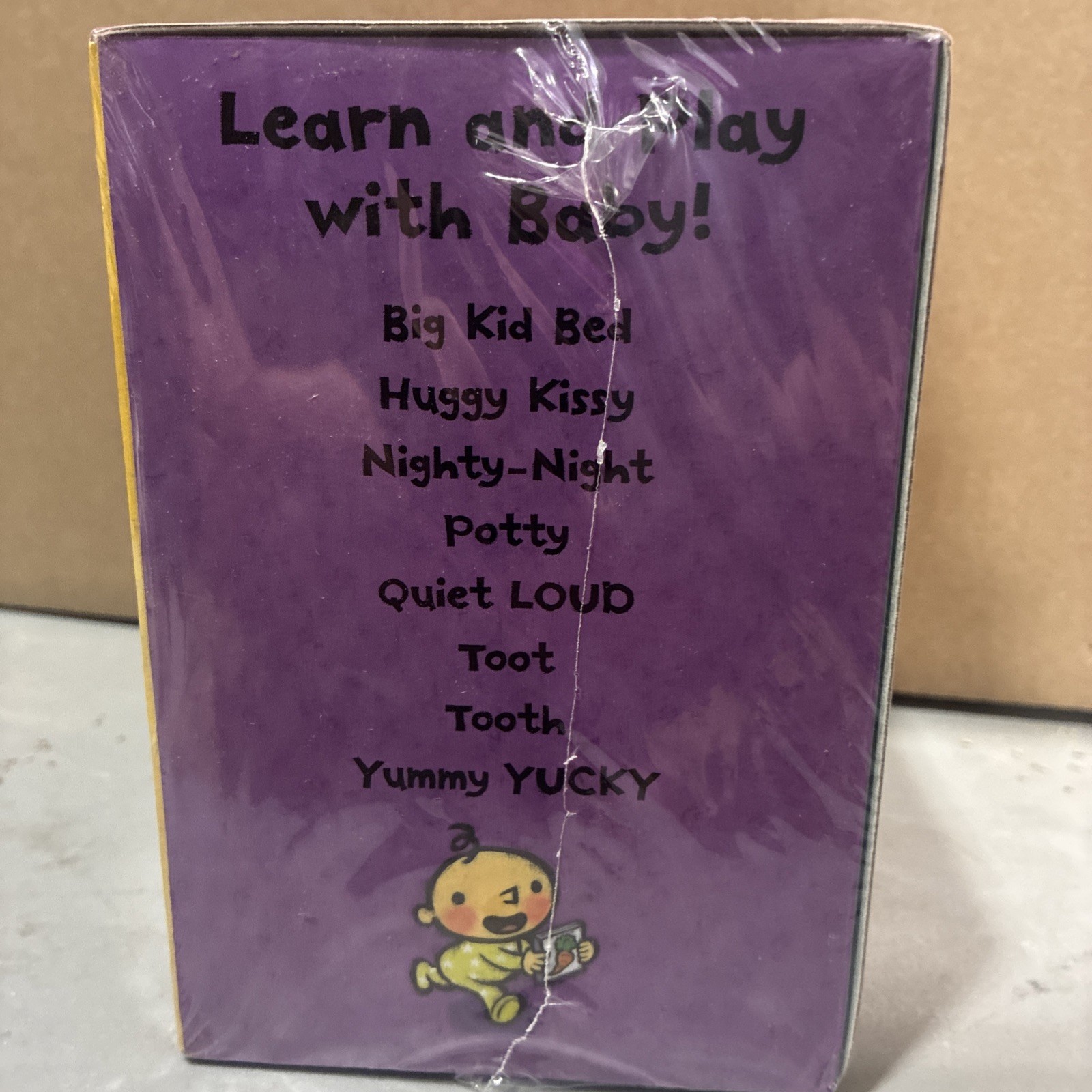 LESLIE PATRICELLI&rsquo;S LITTLE LIBRARY – 8 Board Books For Baby – NEW