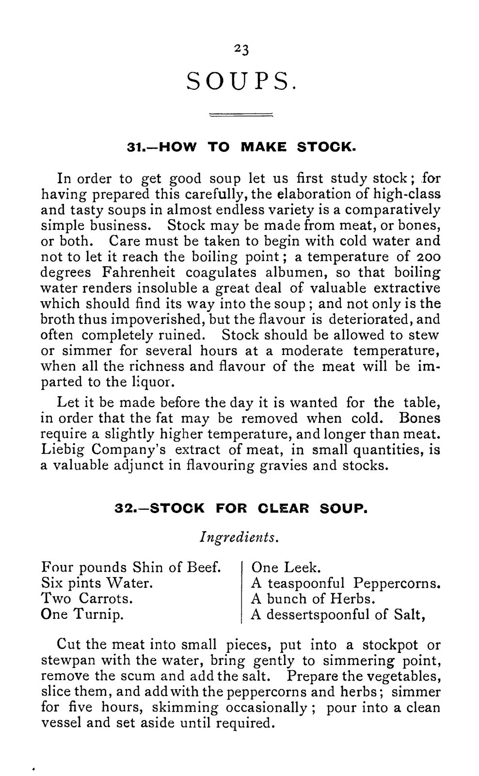 1895 Mrs. Wilkinson&rsquo;s cookery Vintage Cook Book 172 Pages
