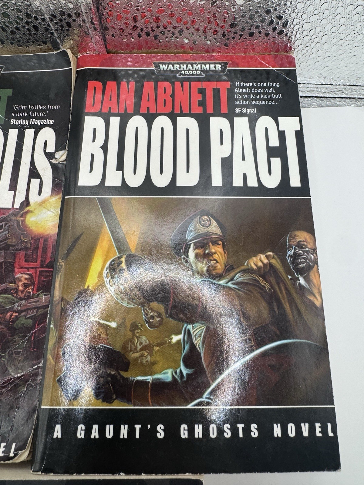 Warhammer 40K Dan Abnett Lot 3 Necropolis Blood Pact Double Eagle Gaunts Ghosts