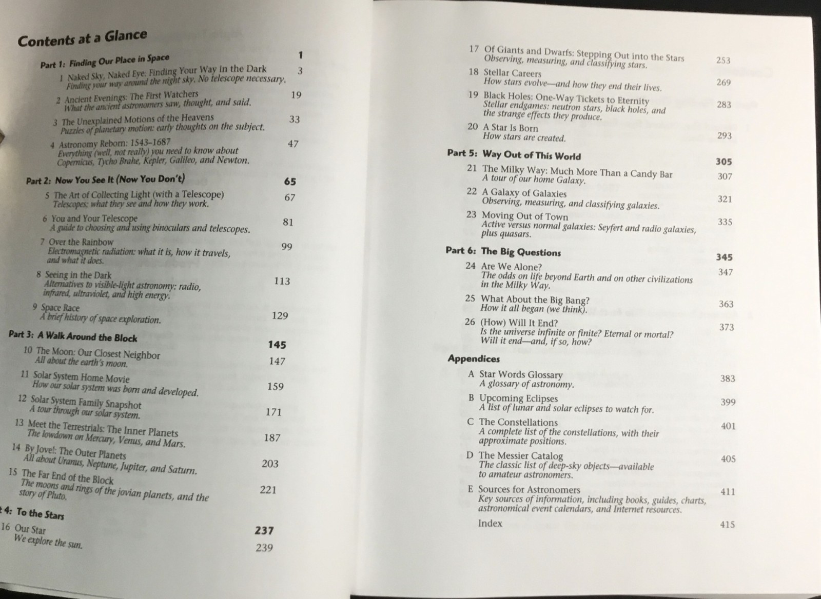 Book, Idiot&rsquo;s Guide to Astronomy, Alpha Books, 1999, 448 pages, illustrated