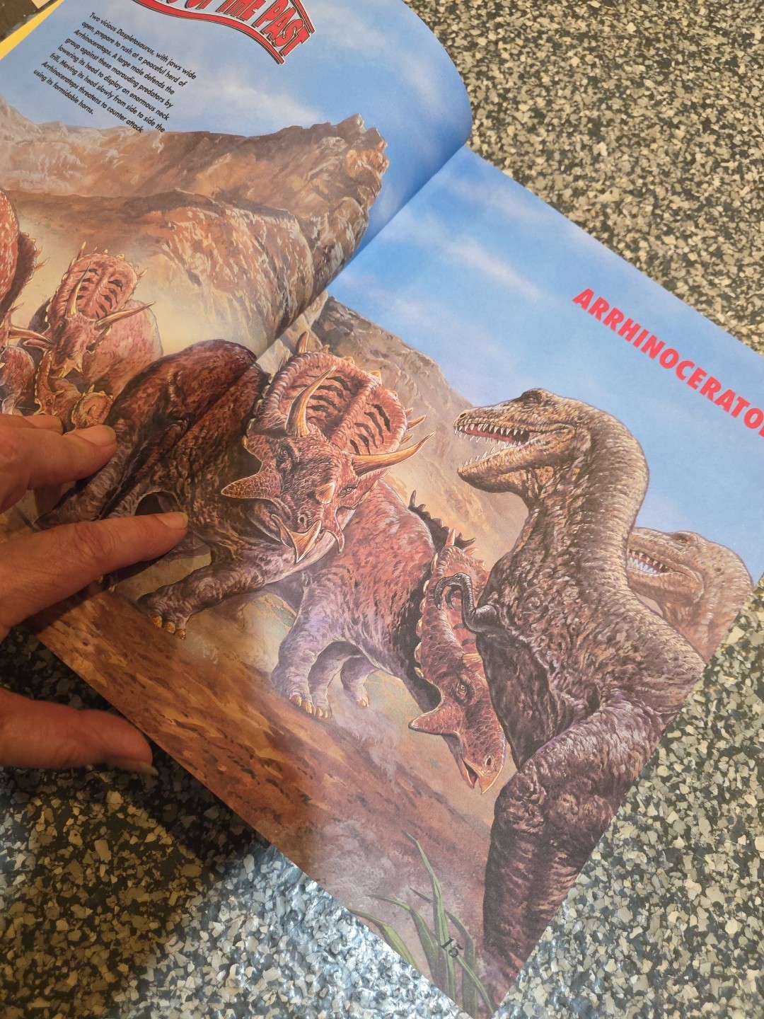The Big Book Of Dinosaurs David Norman & 3D Glasses 4 1/2 Lbs Real Dino Facts