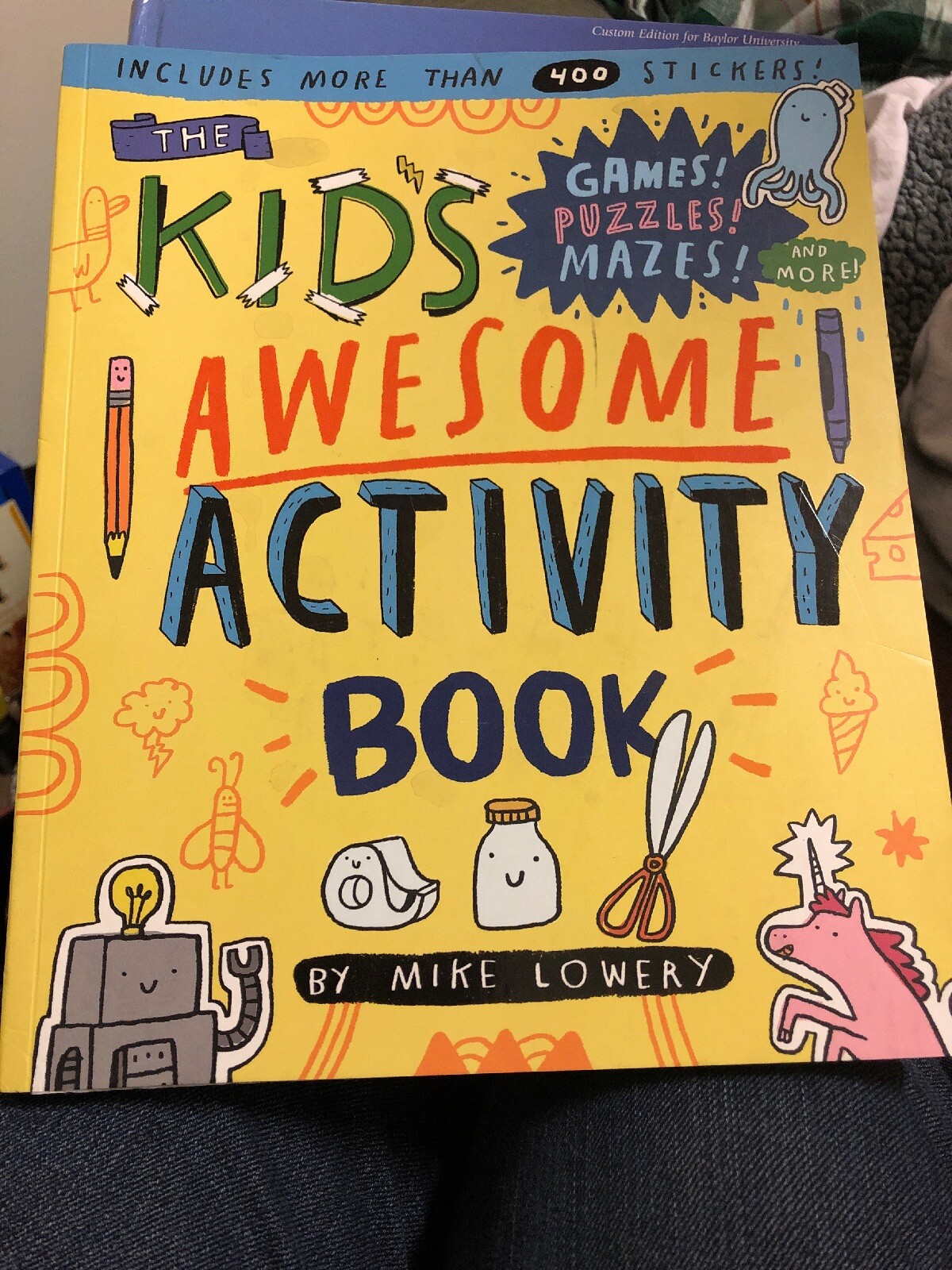 NEW – The Kid&rsquo;s Awesome Activity Book: Games! Puzzles! Mazes! And More!