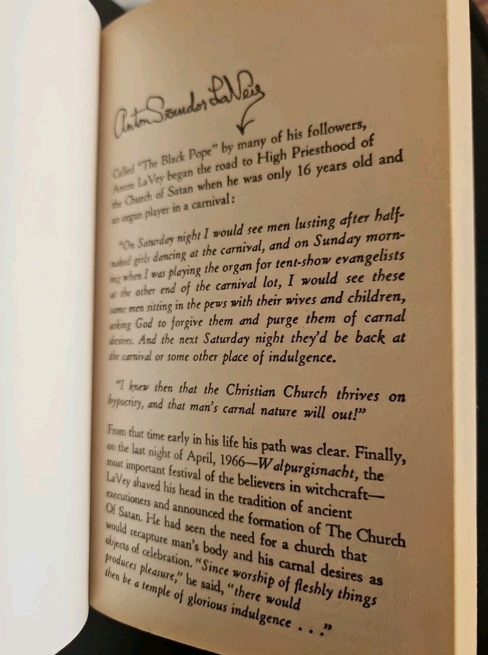 Satanic Bible by Anton La Vey (1976, Mass Market)