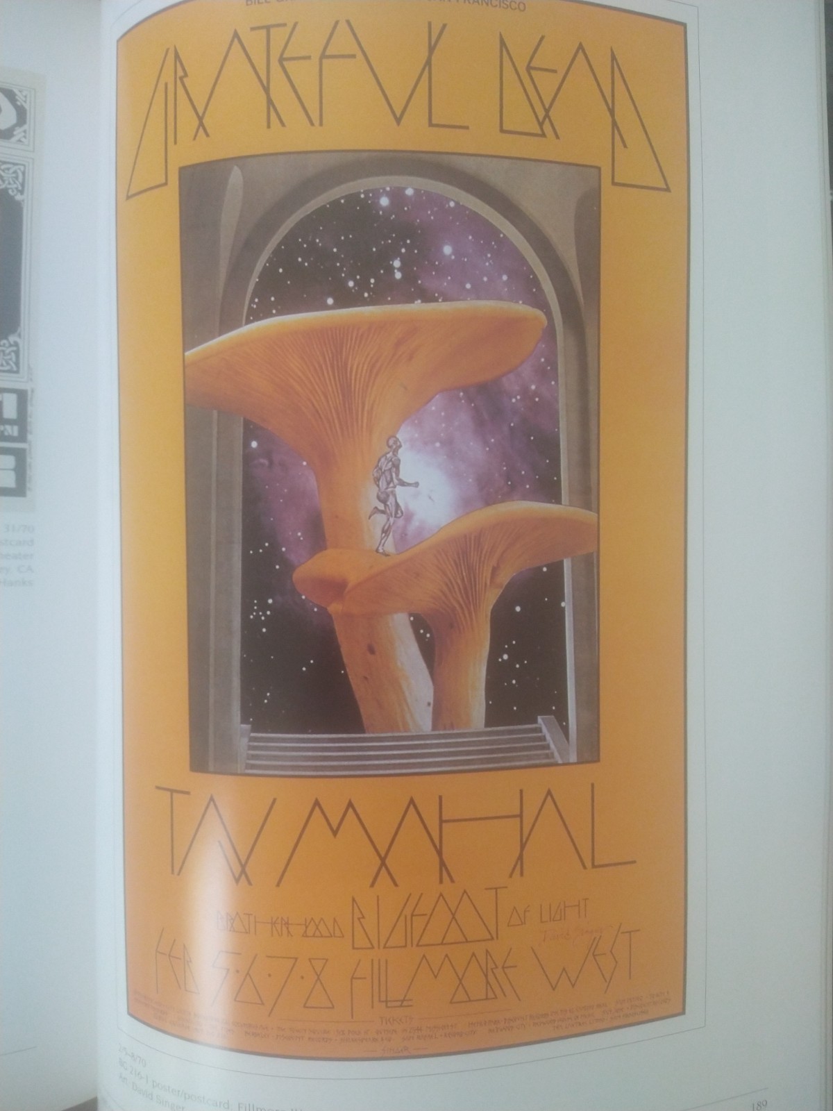 The Art of the Fillmore: The Poster Series 1966-1971 VINTAGE SIGNED 80/475