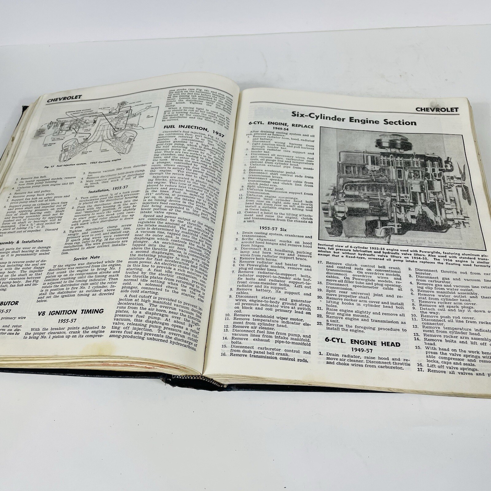 Motor&rsquo;s Auto Repair Manual 20th Edition Third Printing 1957
