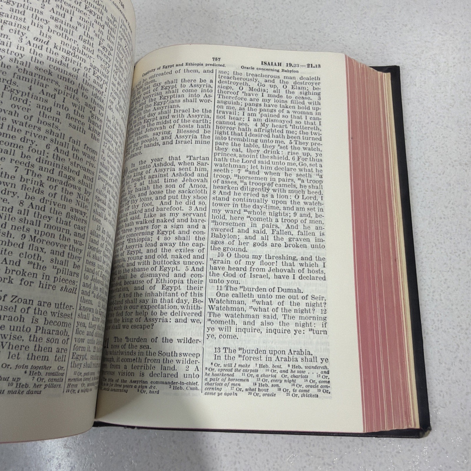 Antique Thomas Nelson & Sons Holy Bible Standard American Edition 1901 Black 7in