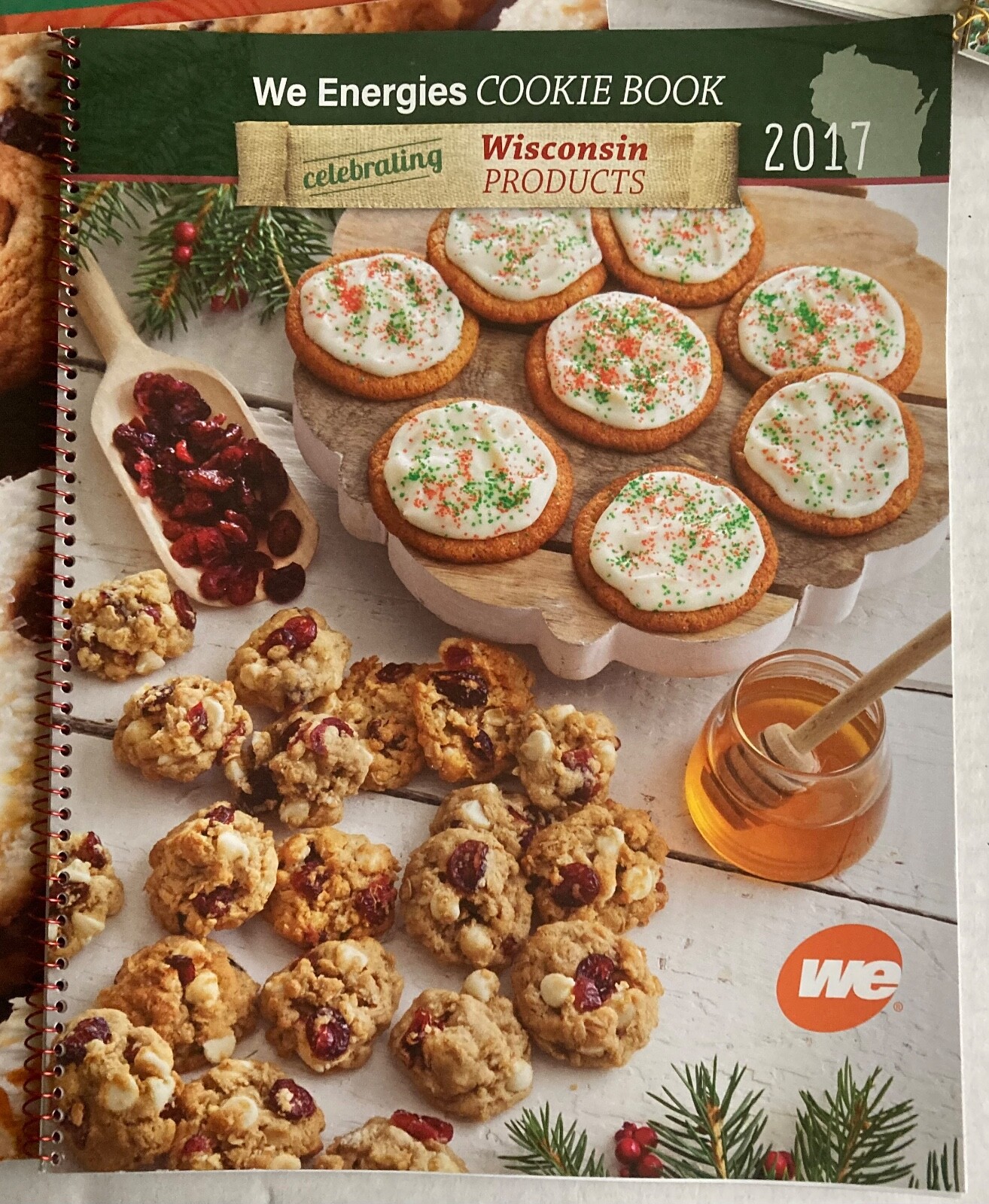 WE Energies Christmas Cookie Cookbooks Wisconsin Electric Various Years You Pick