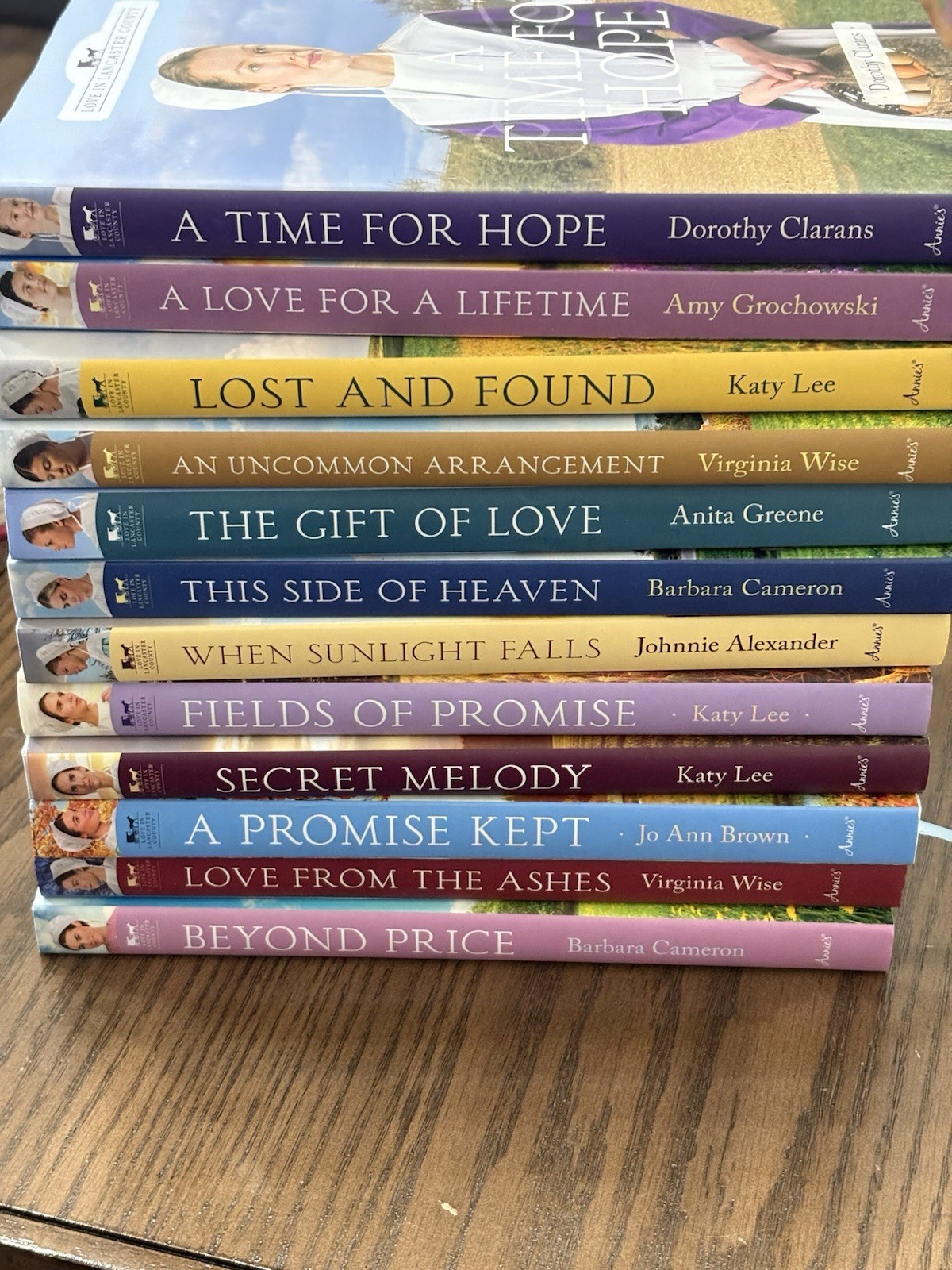Annie&rsquo;s Love In Lancaster County *COMPLETE HARDCOVER SET* [Lot of 12] Amish Love