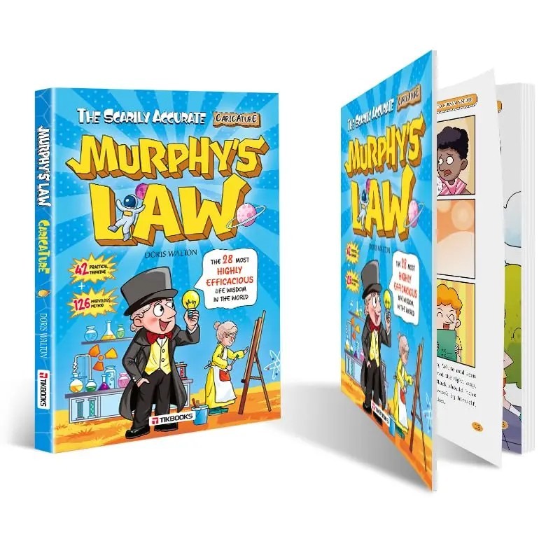 Murphy&rsquo;s Law Learning Book for Kids 8-12 with 128 Pages Paperback Illustrated