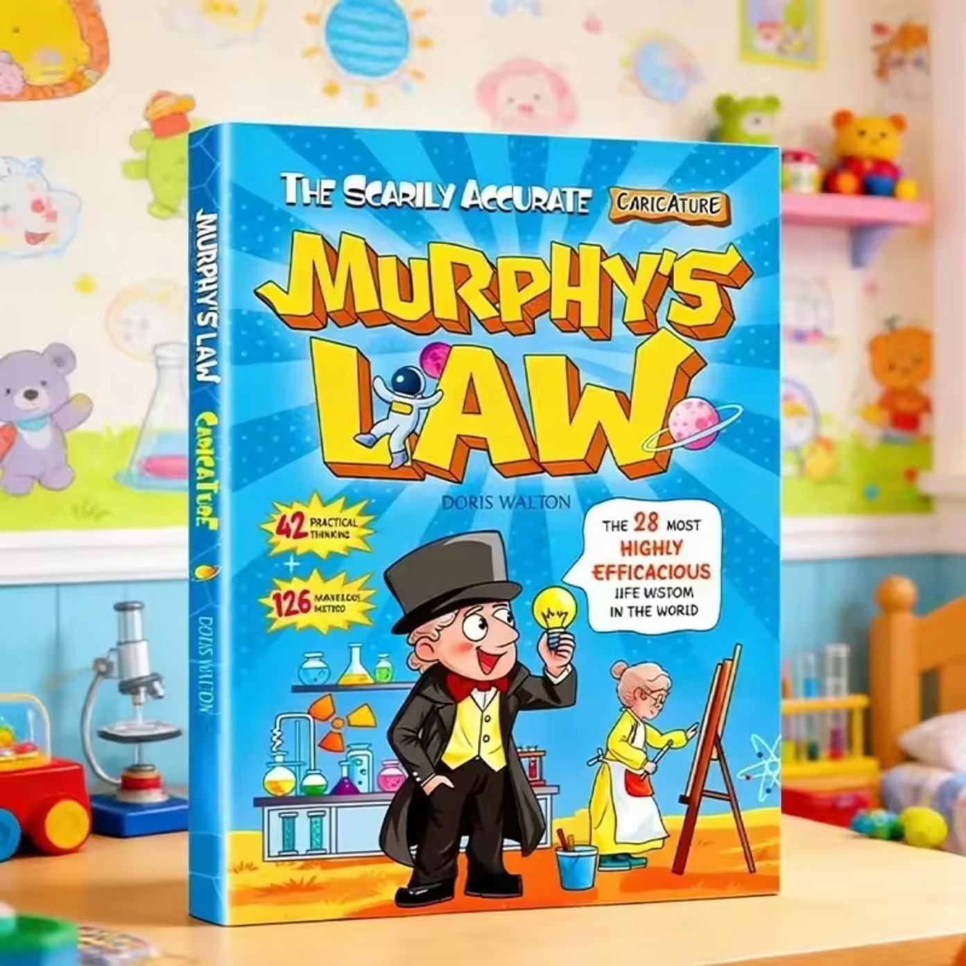 Murphy&rsquo;s Law Illustrated Book 42 Thinking Tips Comic Philosophy for Kids