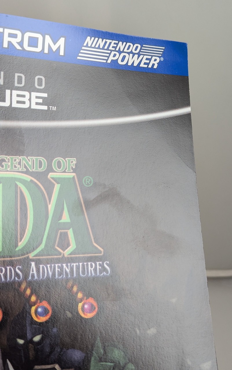 Nintendo Power Gamecube – Legend of Zelda Four Swords Adventures Guide w/ Poster