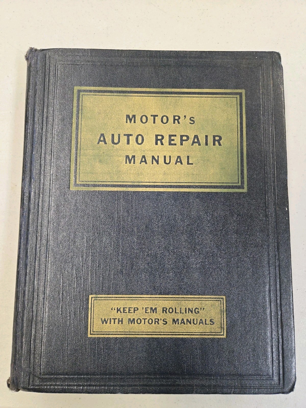 Motor&rsquo;s Auto Repair Manual 1935-1951 Models 14th Edition