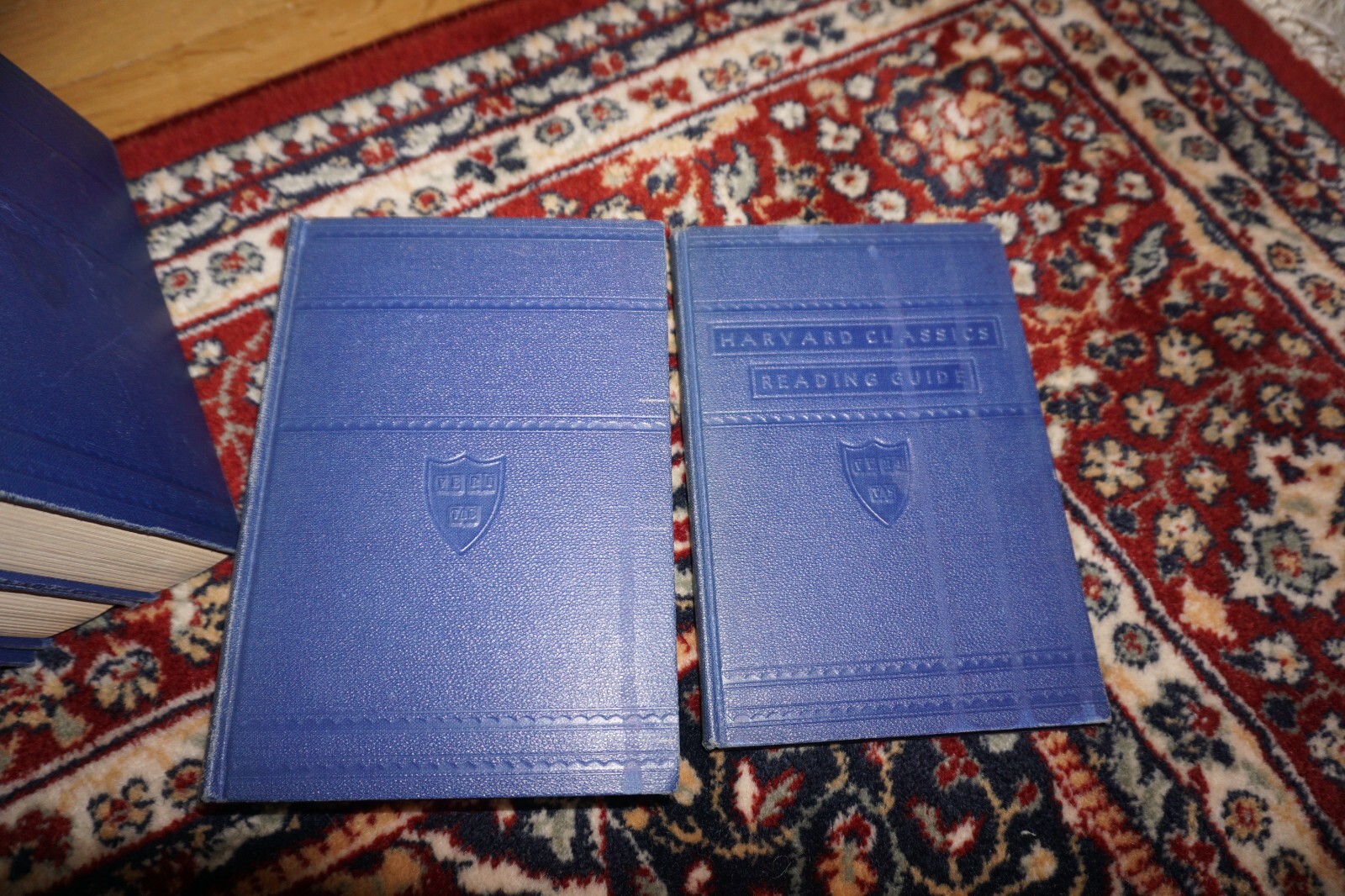 Harvard Classics 5 Foot Shelf Of Books Collier Blue Single Volume Selection