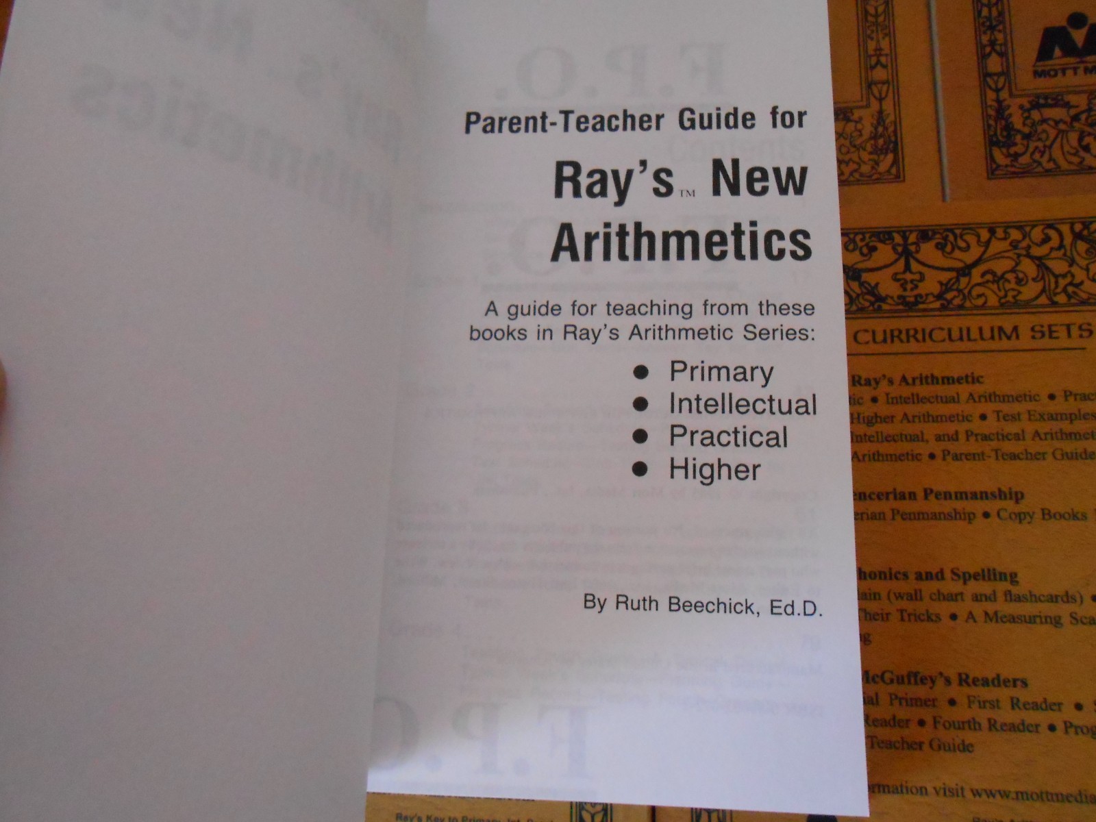Joseph Ray RAY&rsquo;S NEW ARITHMETIC Lot of 7 Mott Media 2016 – TPB LN