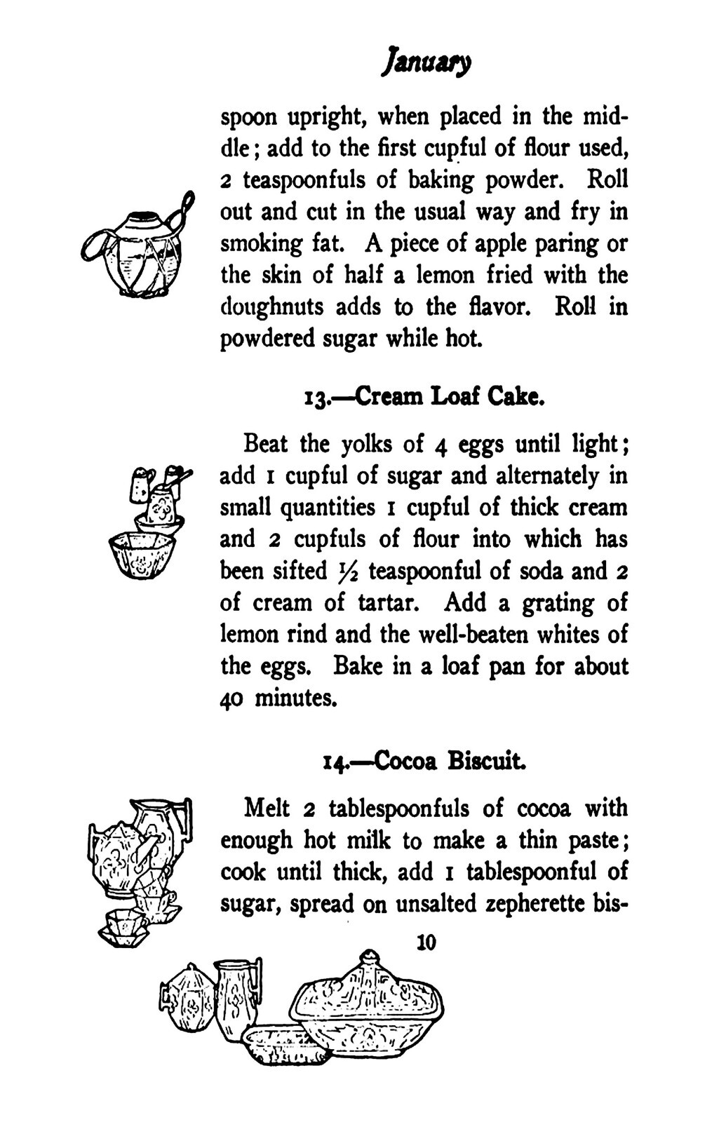 « 1904 » 365 Cakes and Cookies Vintage Cook Book 179 Pages