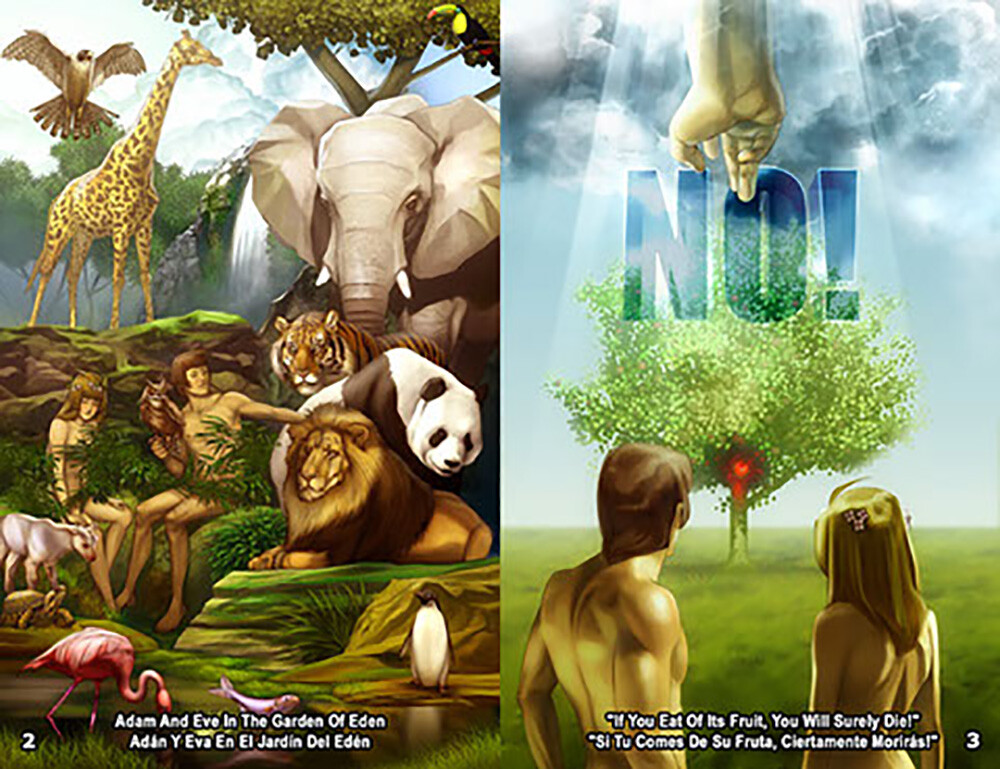 KID&rsquo;S (Children) Bible Gospel Tracts in English & Spanish, 40 Pack, 20 Pages ea.