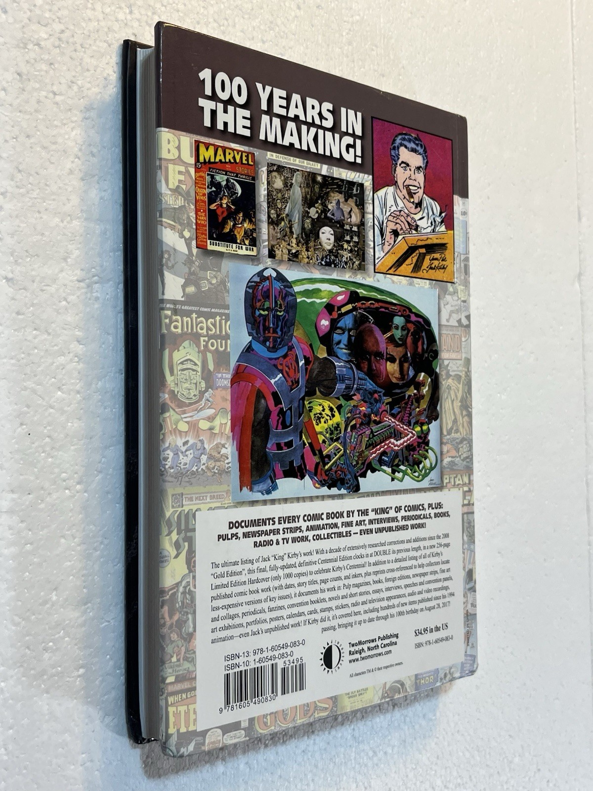 Jack Kirby Checklist Centennial Edition (April 2018 TwoMorrows 1st Hardcover)