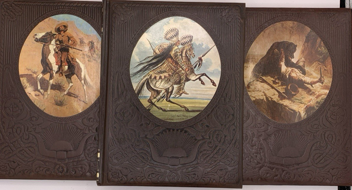 Lot of Nine of the Old West Series, 1970&rsquo;s Leather Cover, B155