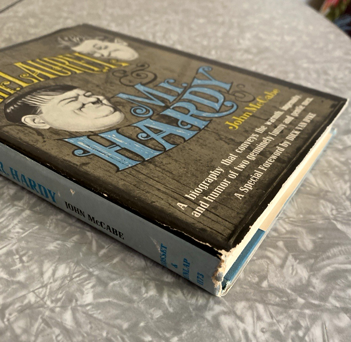Mr. Laurel and Mr. Hardy John McCabe 1966 Edition HC DJ Dick Van Dyke Foreword