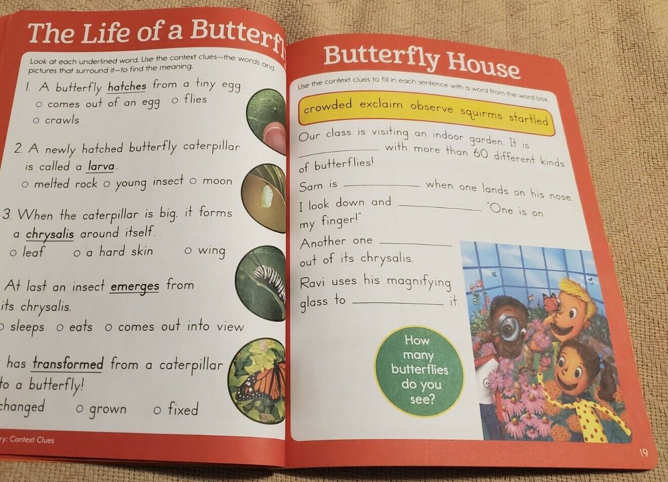 Highlights Reading And Writing Learning Fun Workbook Ages 6-7 1st Grade