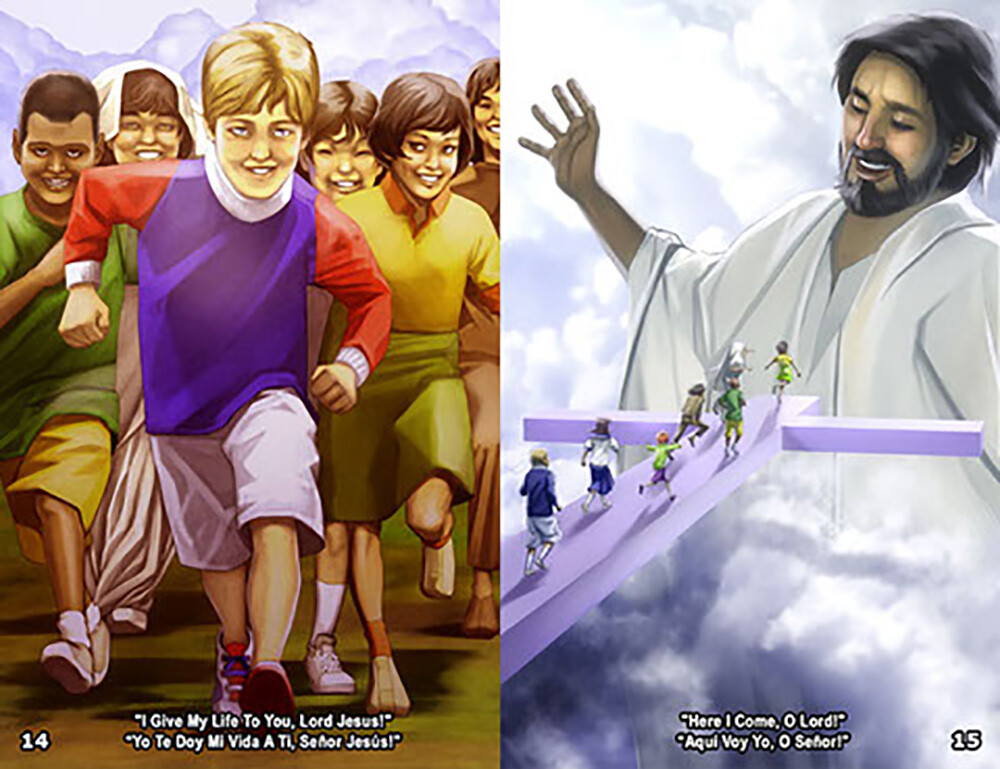 KID&rsquo;S (Children) Bible Gospel Tracts in English & Spanish, 40 Pack, 20 Pages ea.