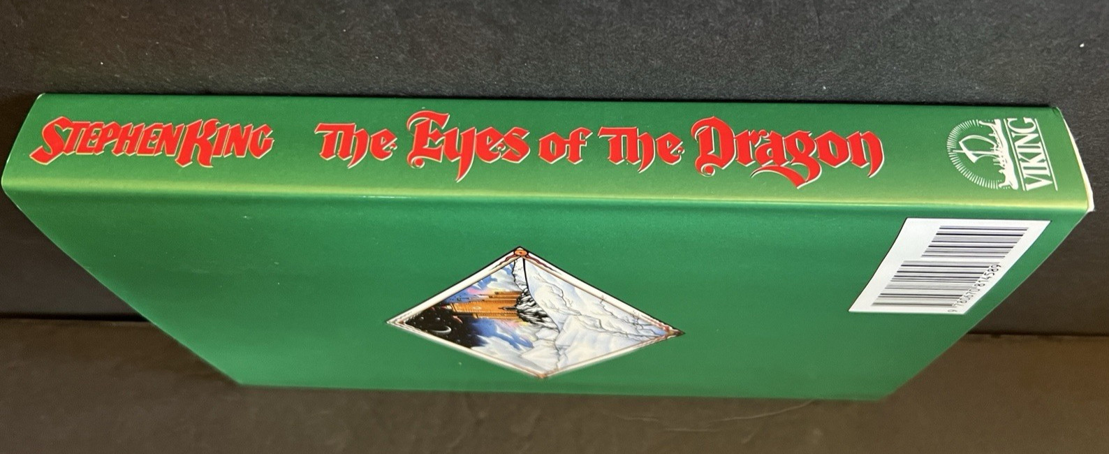 Vintage The Eyes of the Dragon Stephen King Viking Hardcover Dust Jacket Fantasy