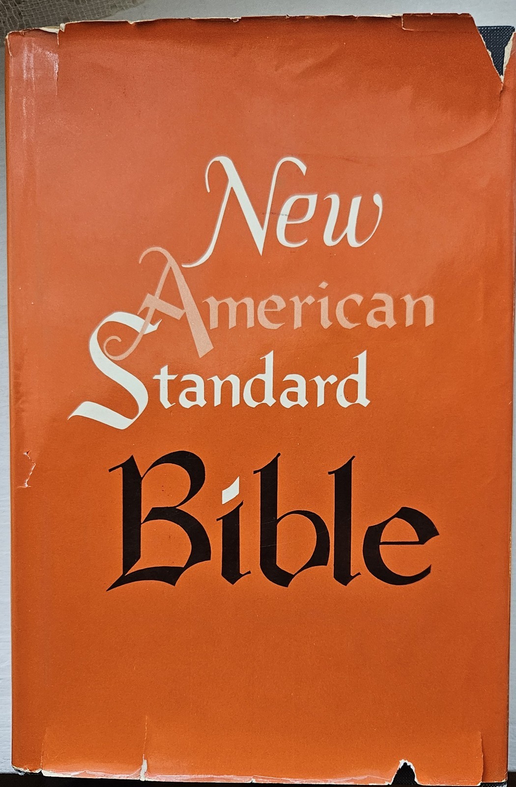New American Standard Bible, Side References,1973, Lockman, Vintage, Very Good