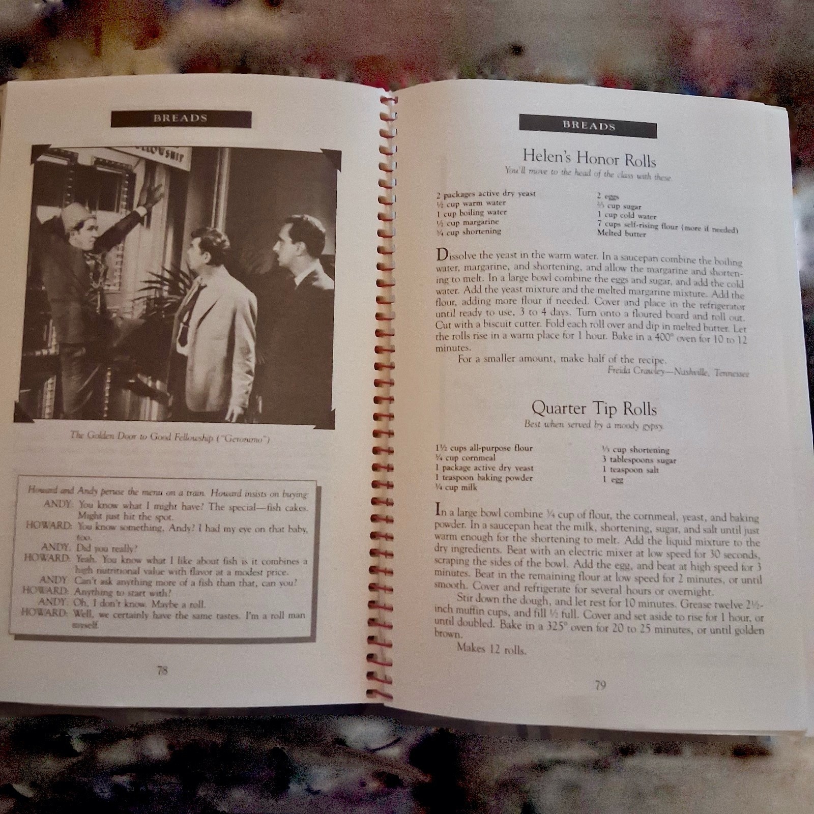 AUNT BEE&rsquo;S MAYBERRY COOKBOOK ~ Ken Beck and Jim Clark ~ 1991 PB