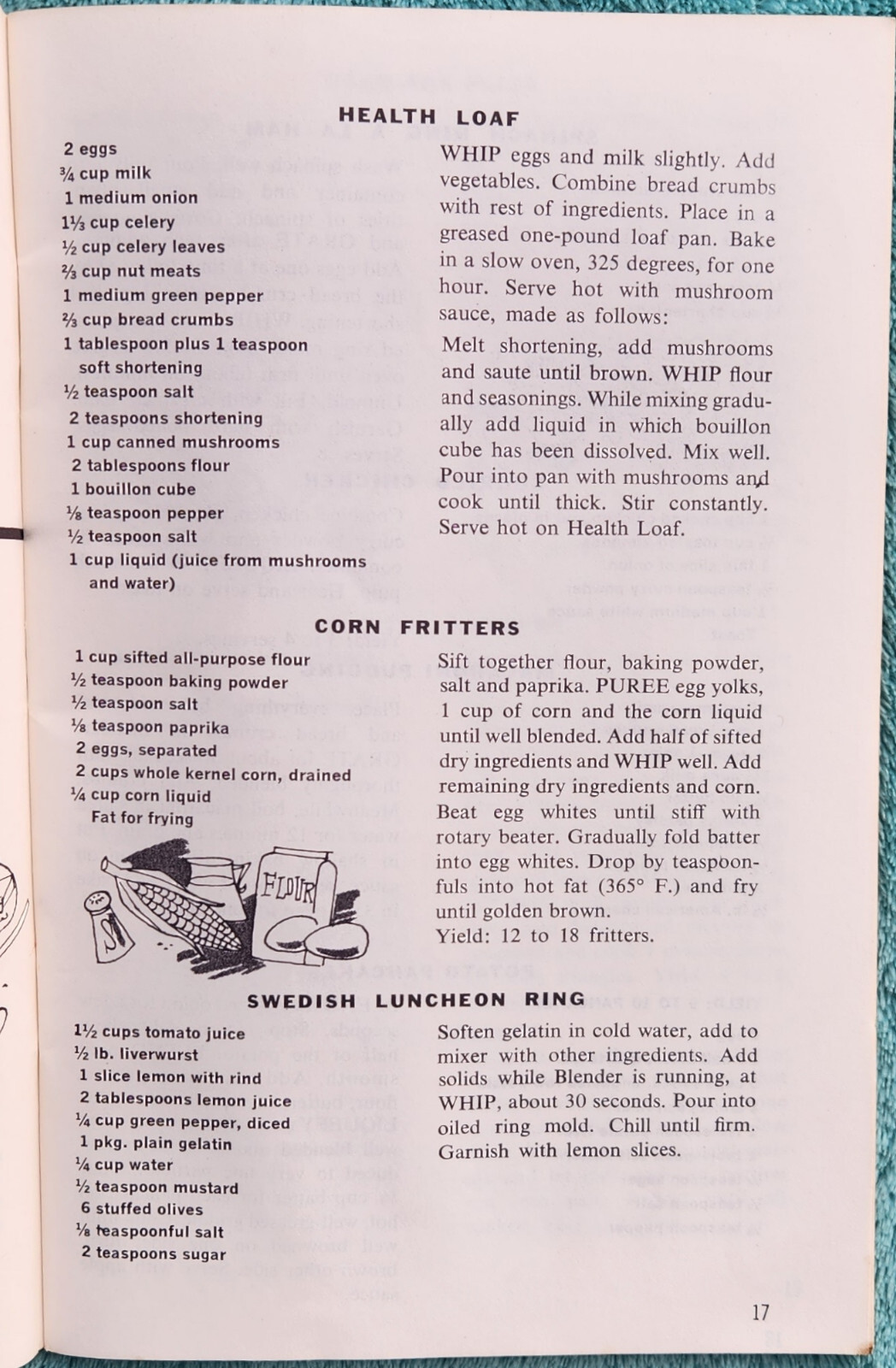 Grants Blender Cook Book 1969 Printing 84 Pages – Great Recipes From The 1960&rsquo;s
