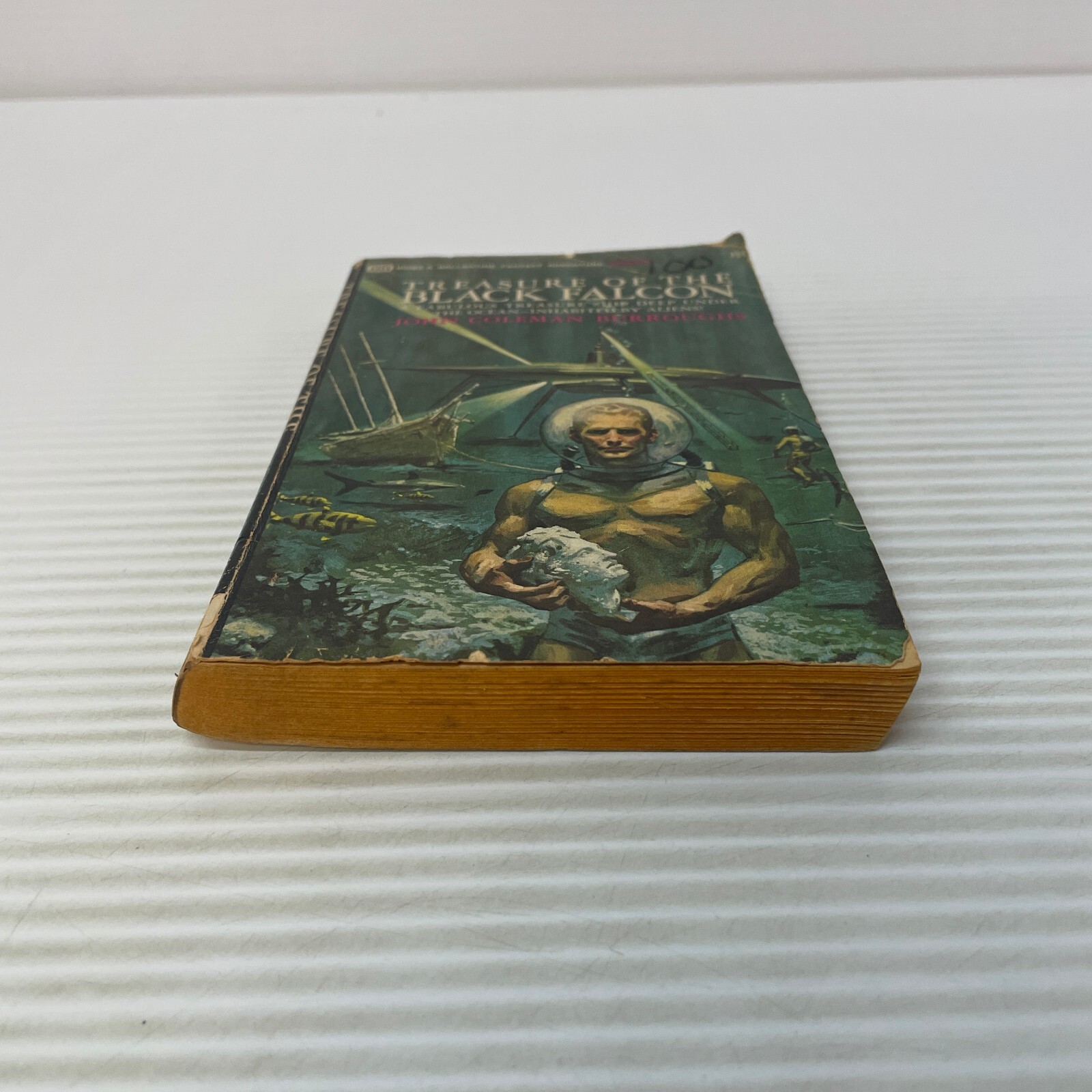 Treasure Of The Black Falcon Science Fiction Paperback by John Coleman Burroughs