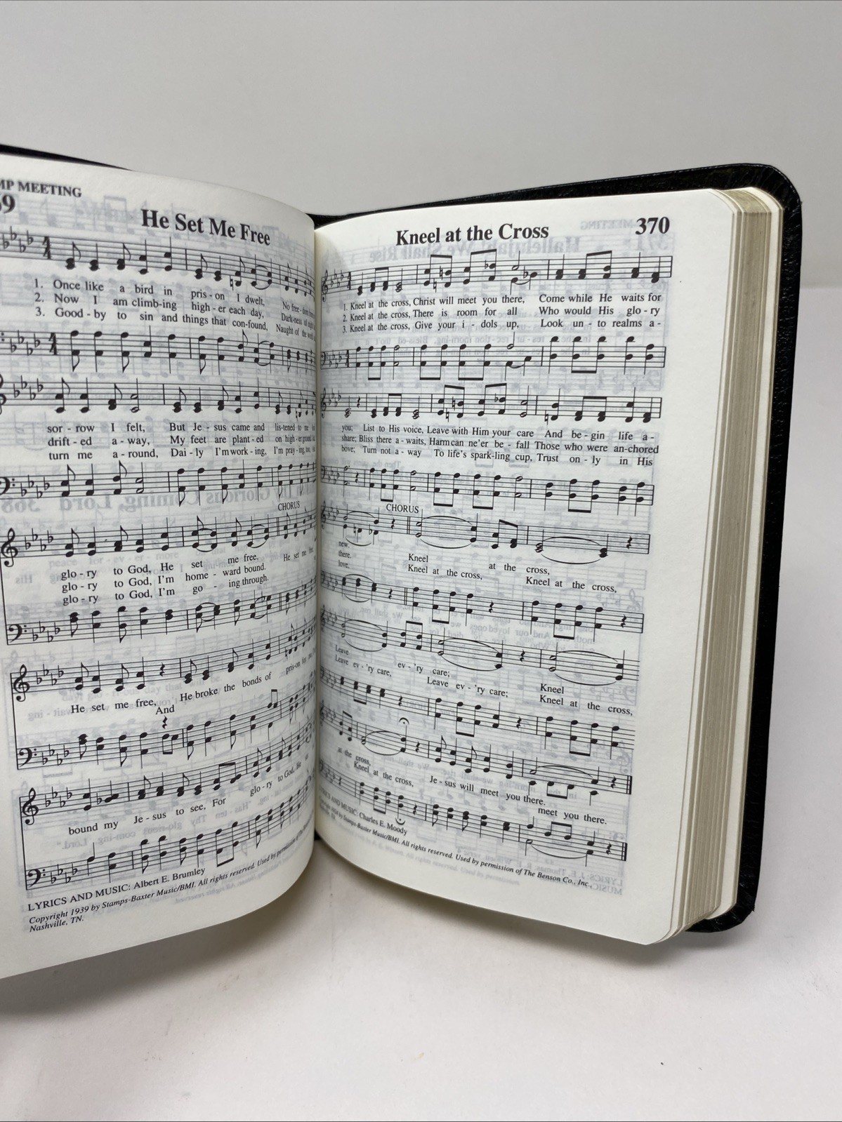 Sing His Praise ~ 1991 Gospel Publishing Christian Compact Hymnal Bonded Leather