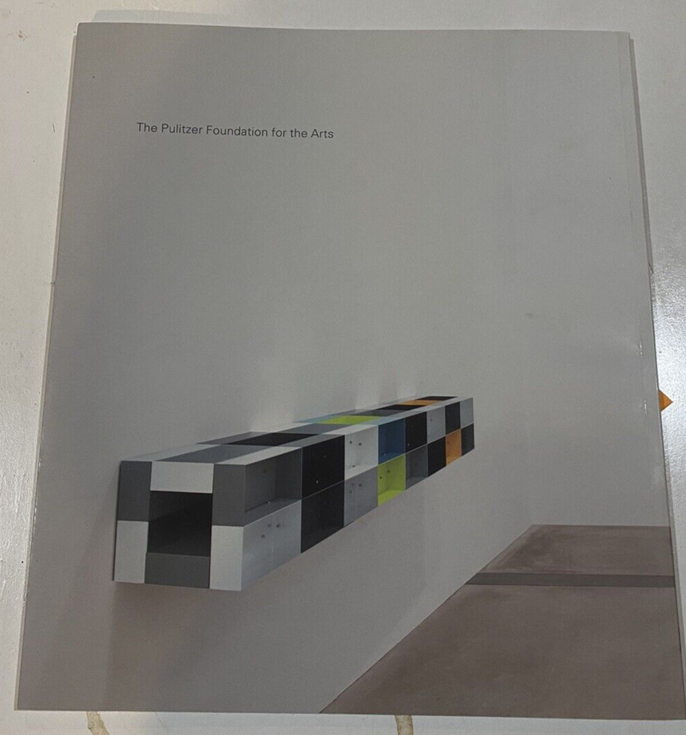 Donald Judd The Multicolored Works 2013 Pulitizer Arts Exhibition HC
