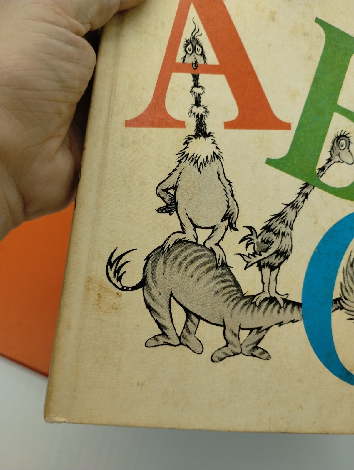 Lot Of 2 Vintage 1960 Dr. Suess Green Eggs & Ham 1963 ABC&rsquo;s Hardcover Books