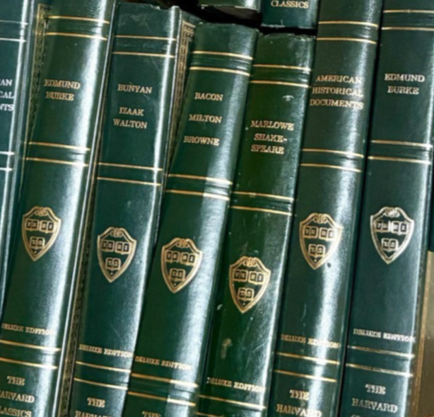 Harvard Classics Deluxe Edition Green Leather Individual Volumes – CHOOSE TITLES