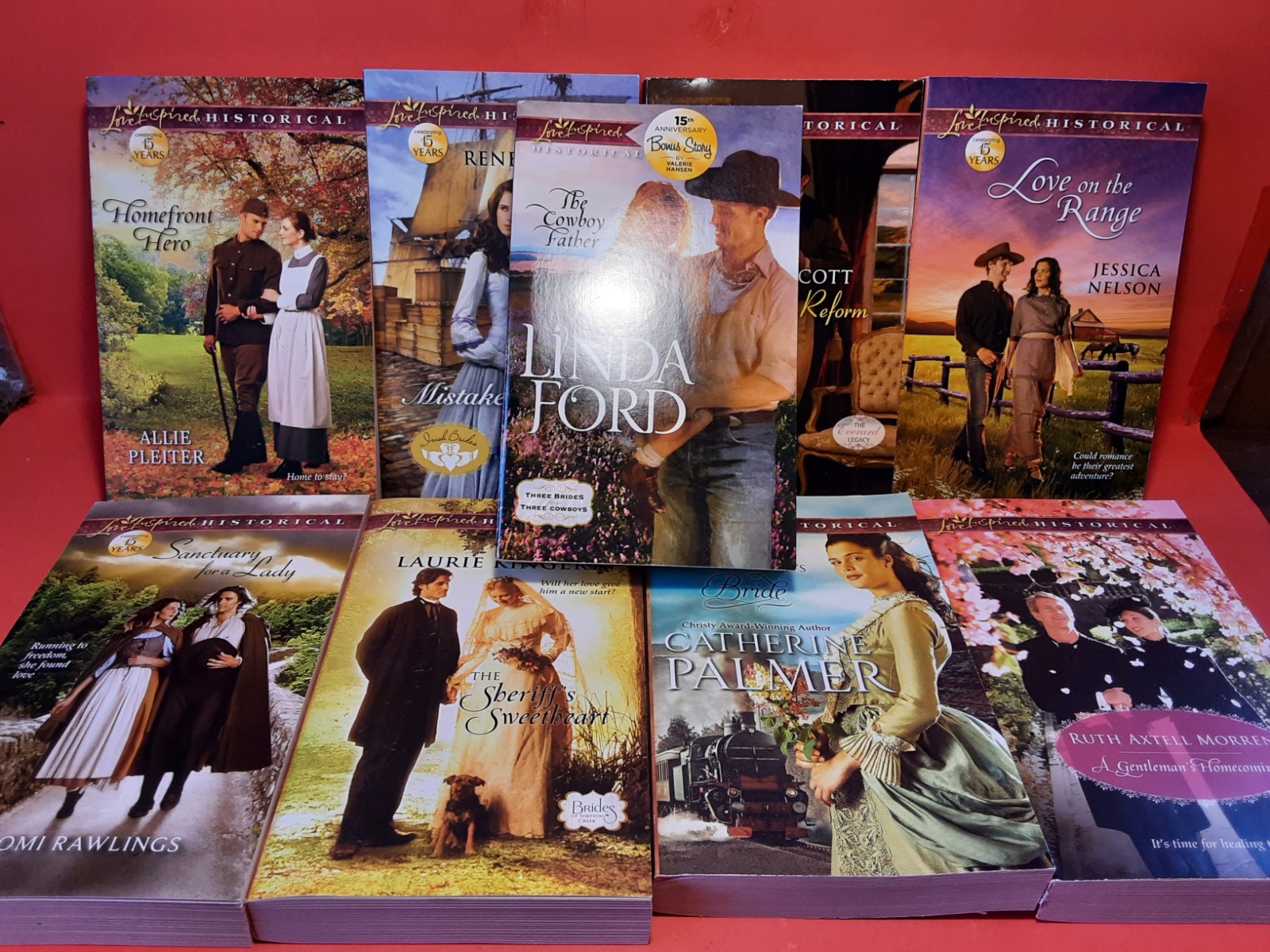 Lot 17 *Love Inspired Historical* Romance Novels Renee Ryan Winnie Griggs More