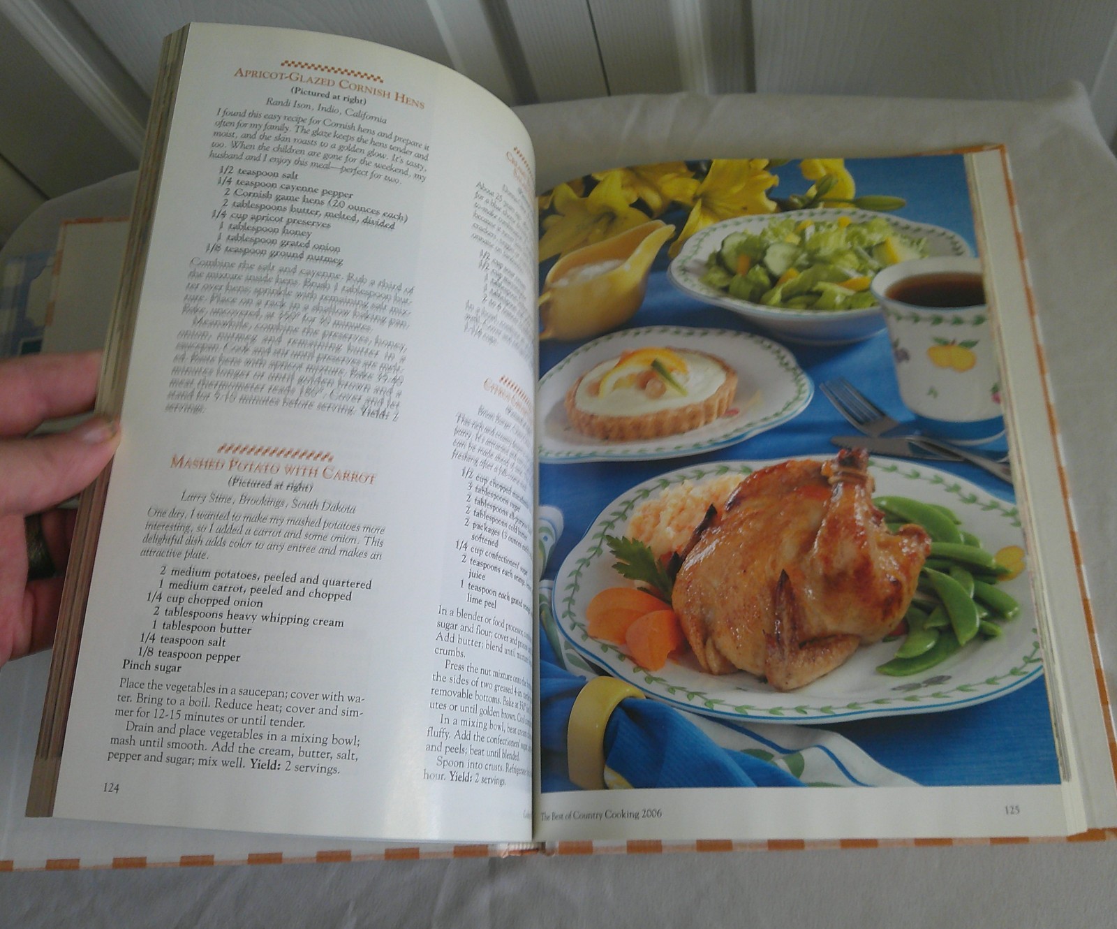 Best of Country Cooking, Cook Book&rsquo;s 2005 and 2006, 184 pages each