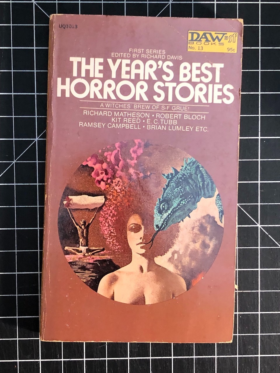 The Year&rsquo;s Best Horror Stories Edited By Richard Davis 1971 First Edition Daw