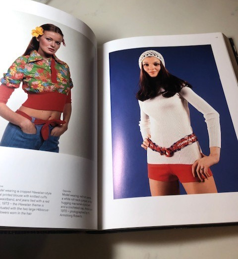 Fashion in the &rsquo;70s 1970 1970s hippy chic peasant retro disco punk book couture