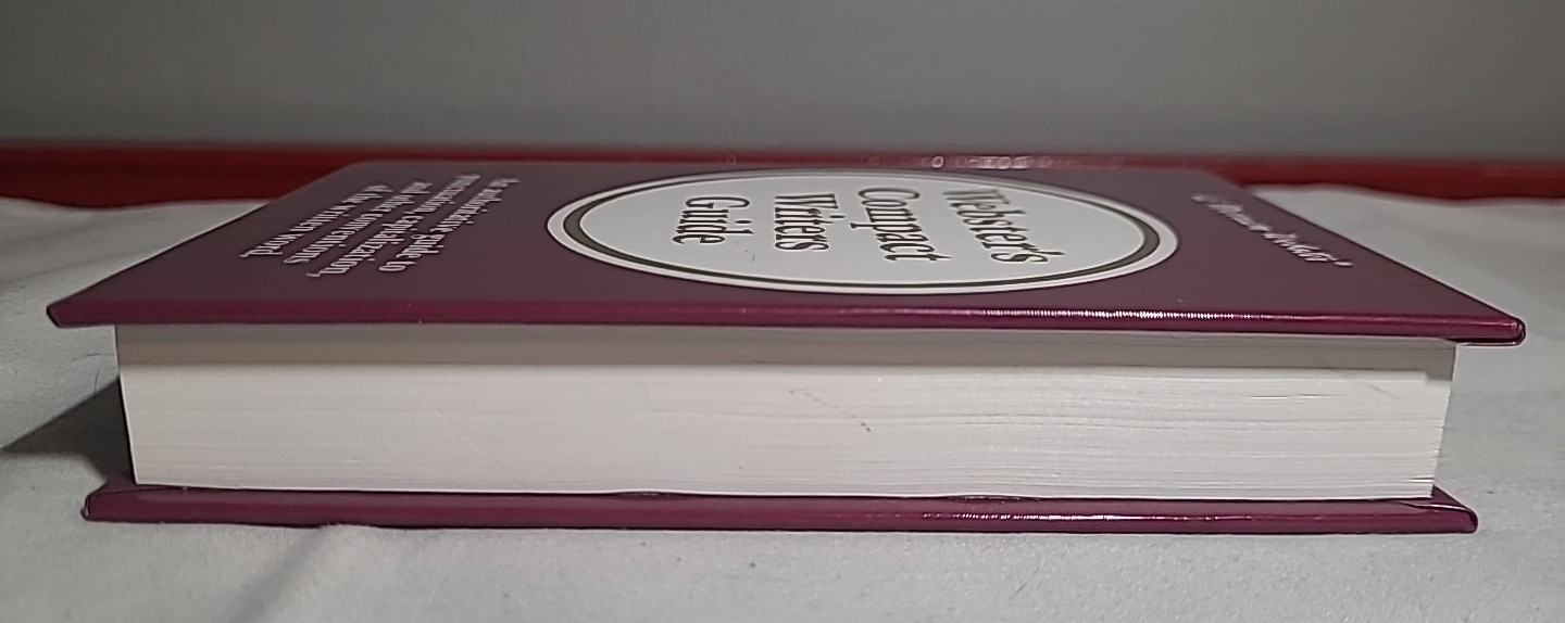 Webster&rsquo;s Compact Writers Guide – Hardcover 1987 Merriam-Webster