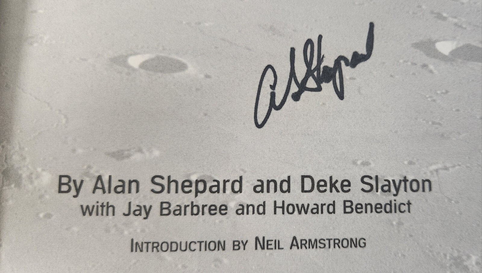 SIGNED Moon Shot: The Inside Story of America&rsquo;s Race to the Moon by Alan Shepard