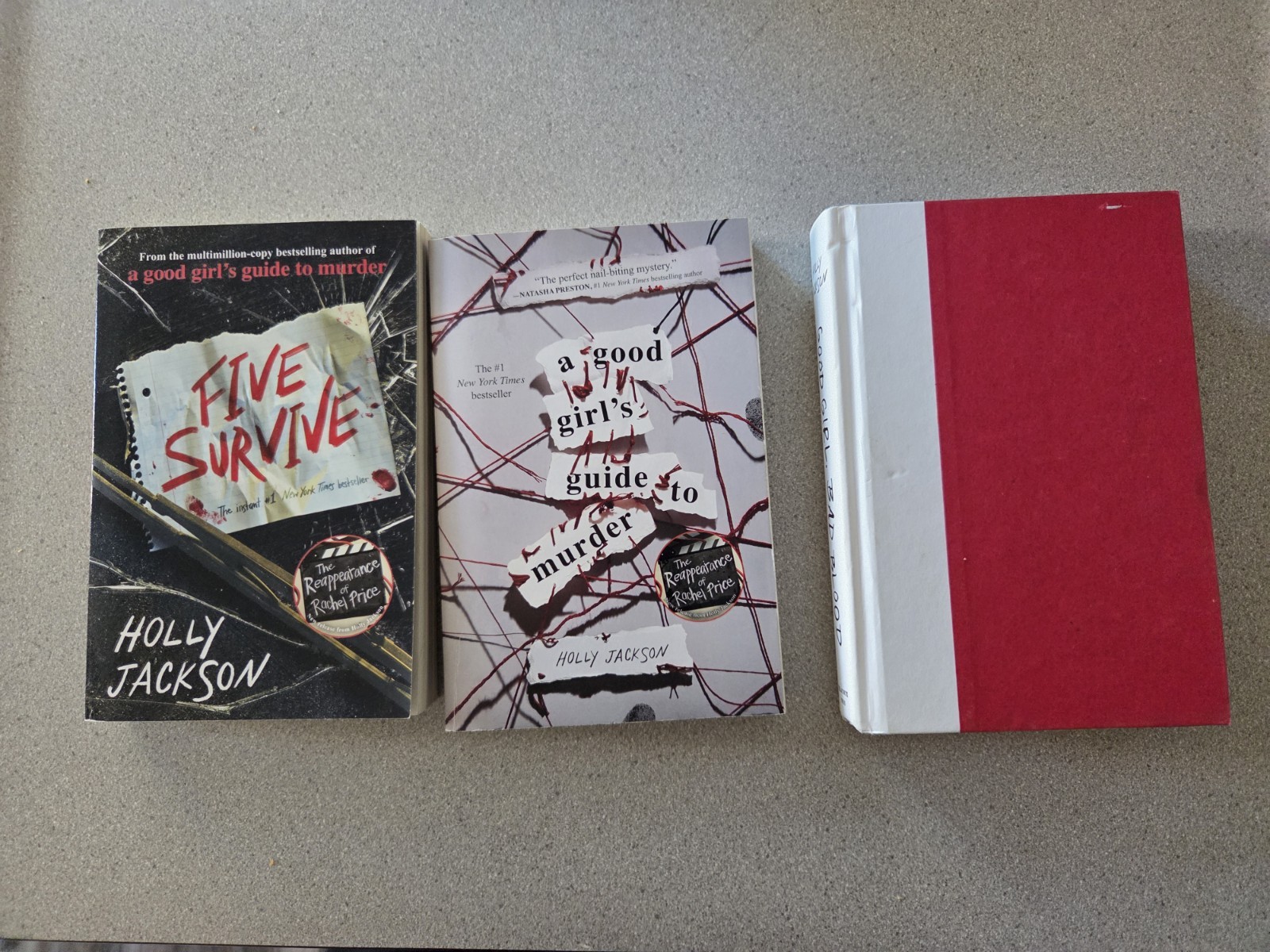 Holly Jackson Mystery Thriller. Lot Of 3 Books. PB & HC