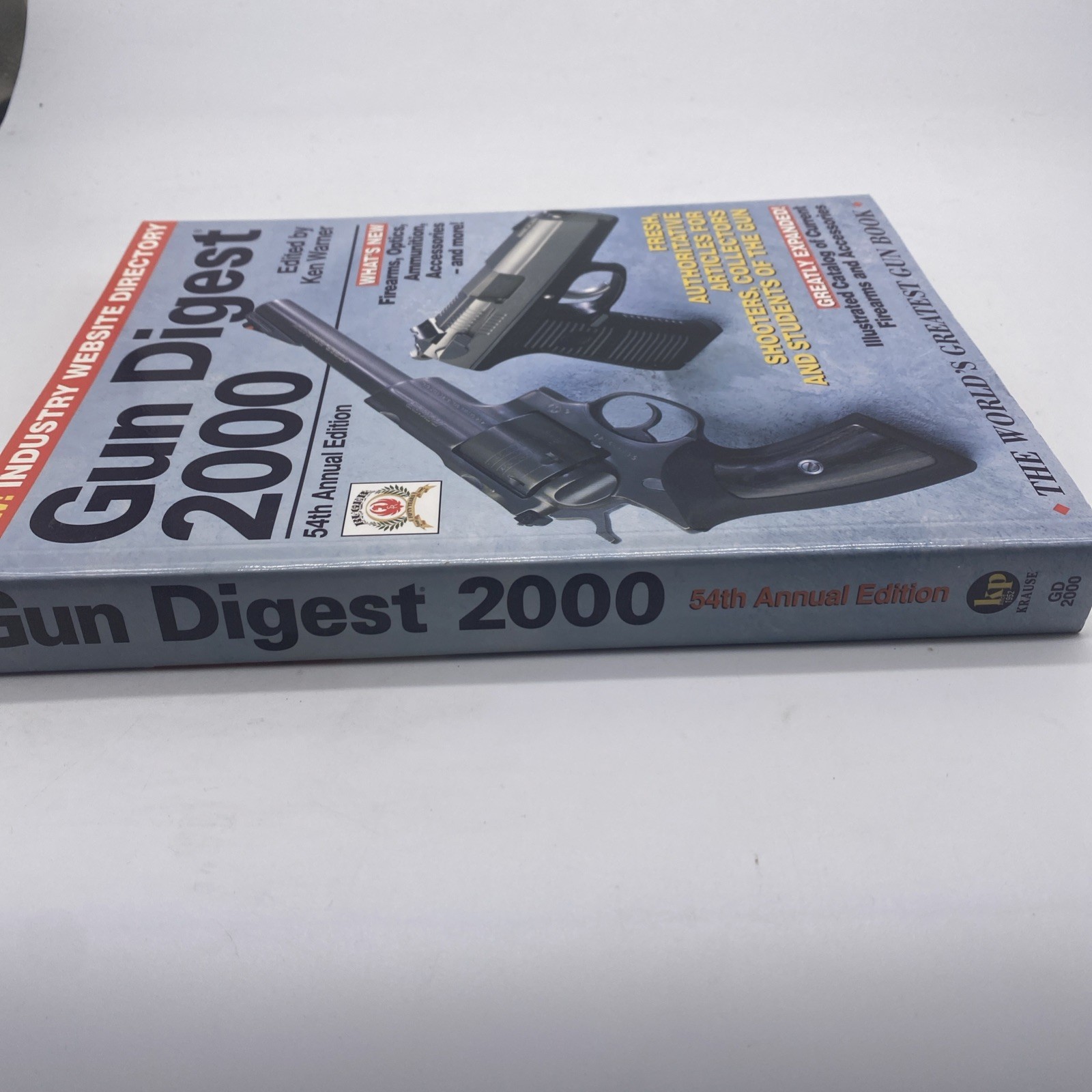 Gun Digest 2000 54th Annual Edition Vintage Paperback Ken Warner