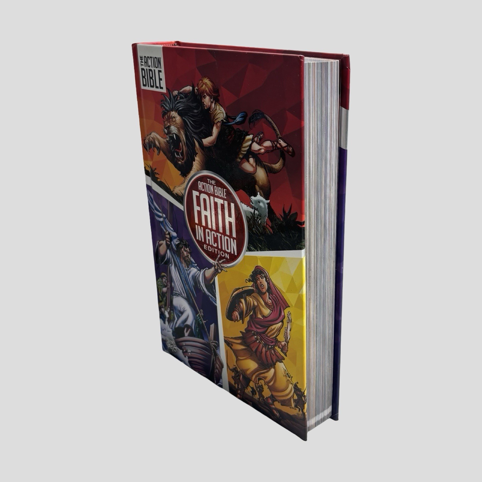 The Action Bible: Faith in Action & Action Bible Lot Hardcover Cariello Sergio