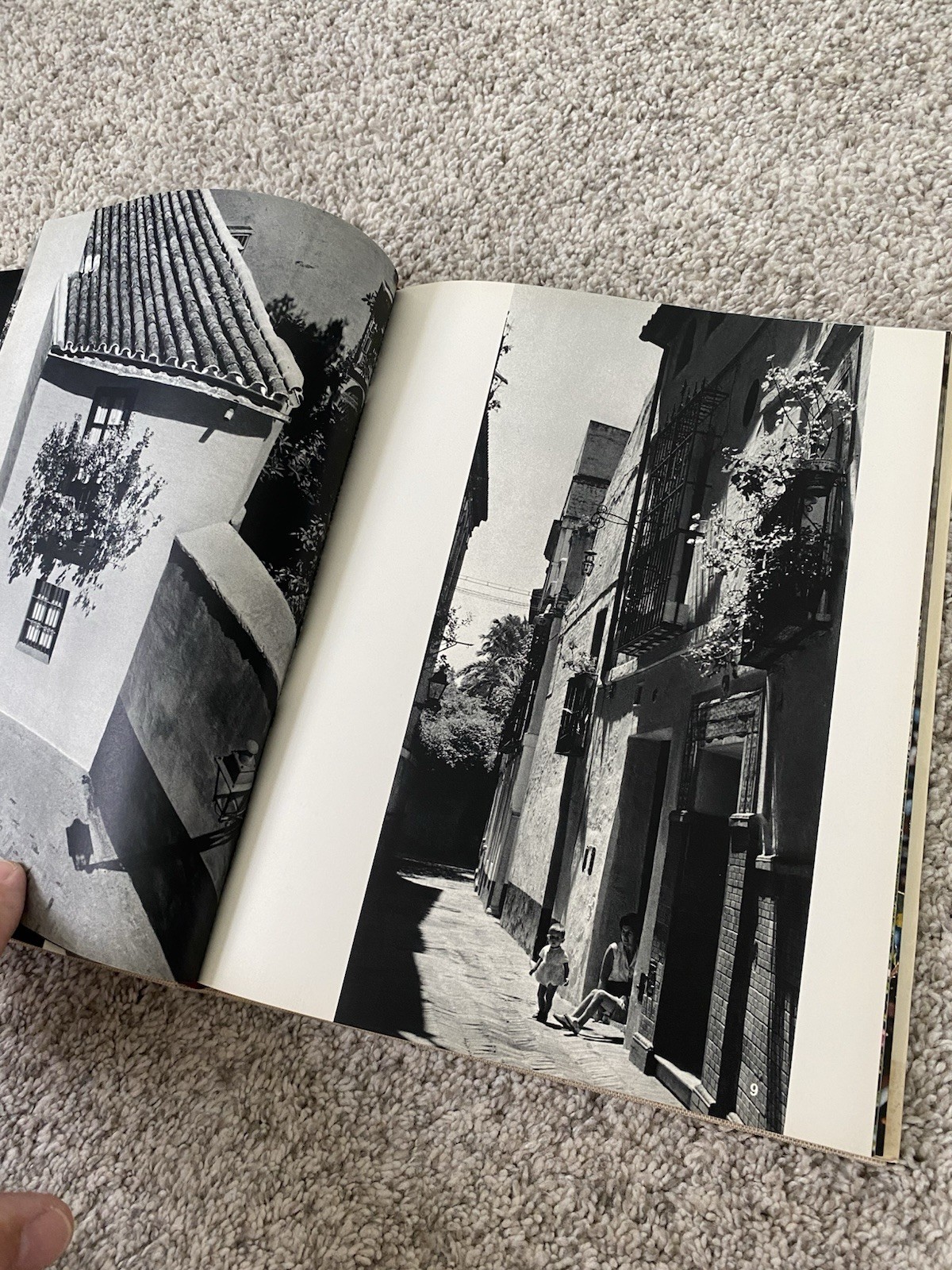 Vtg Andalusia Book W Map article 1964 English Southern Spain Acquaroni Arielli