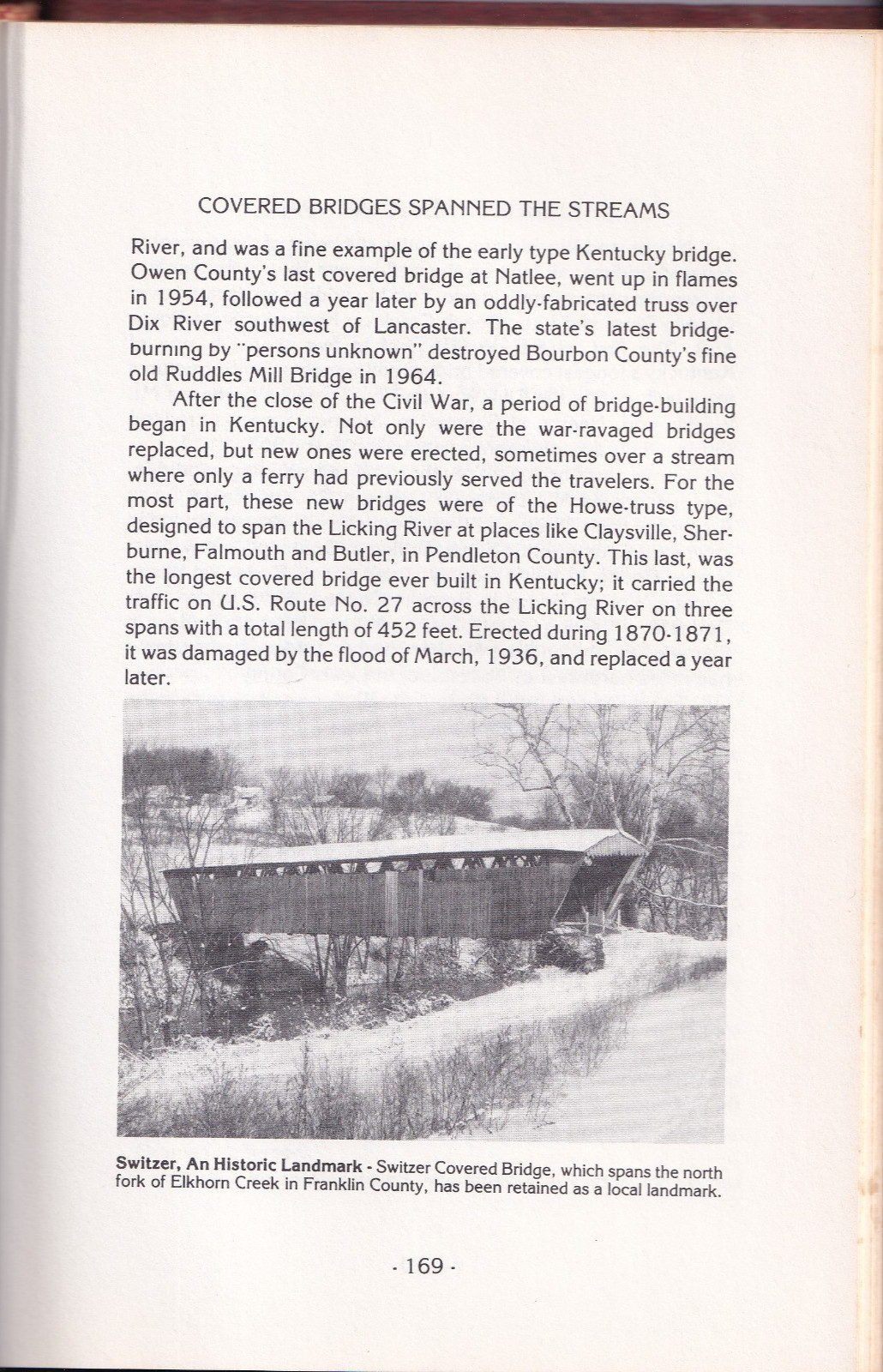 Sketches of Kentucky&rsquo;s Past (HB, 1979, signed, 254 pages) by J. Winston, Jr.